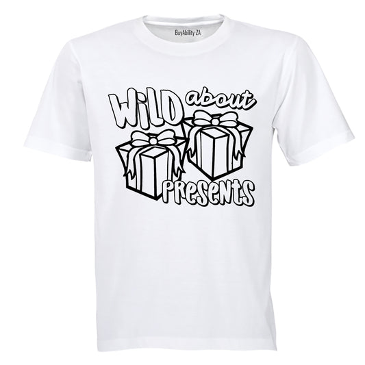 Wild About Presents - Christmas - Kids T-Shirt