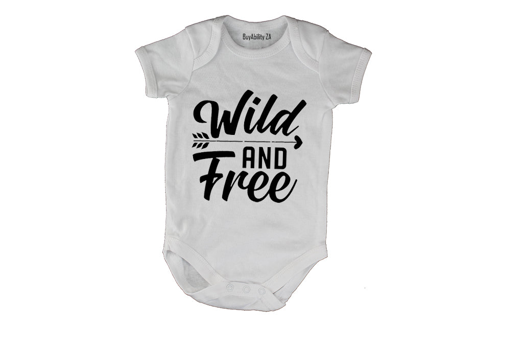 Wild and Free - Baby Grow