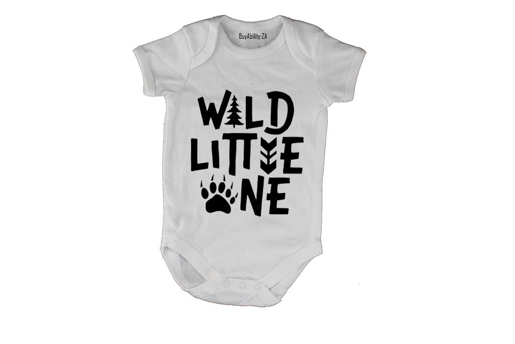 Wild Little One - Baby Grow