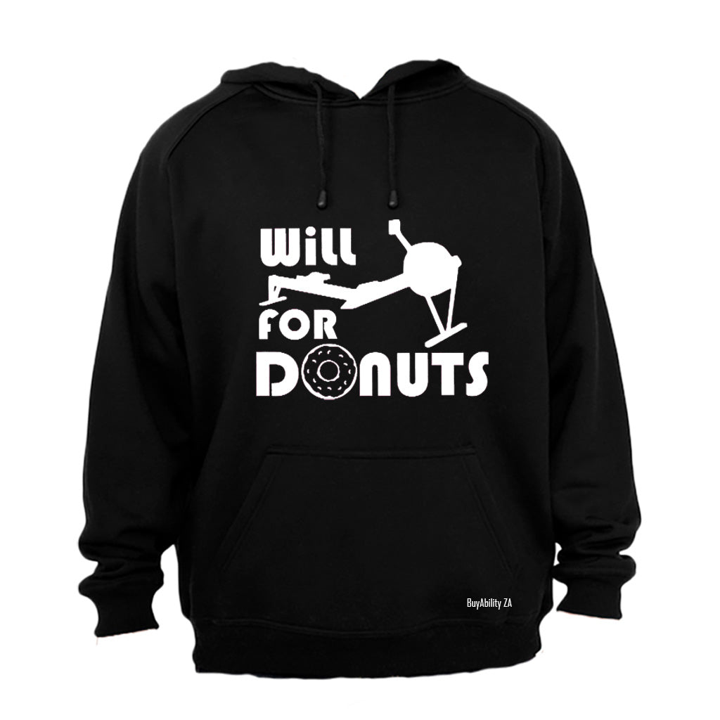 Will ROW for Donuts - Hoodie