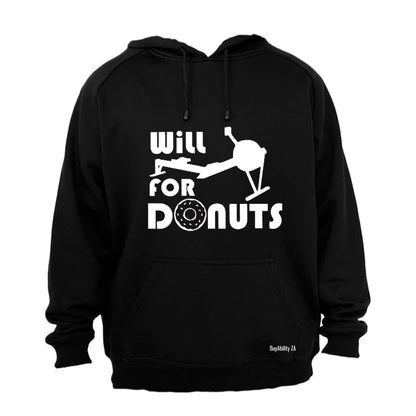 Will ROW for Donuts - Hoodie