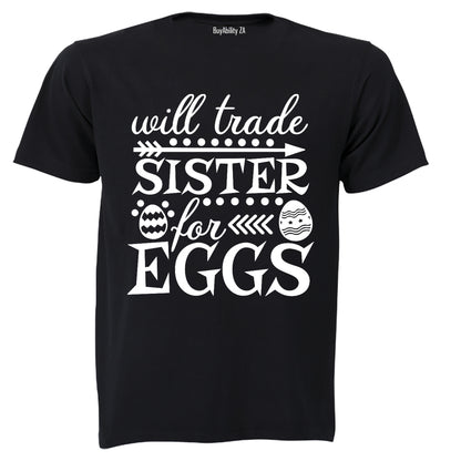 Trader Sister for Eggs - Easter - Kids T-Shirt