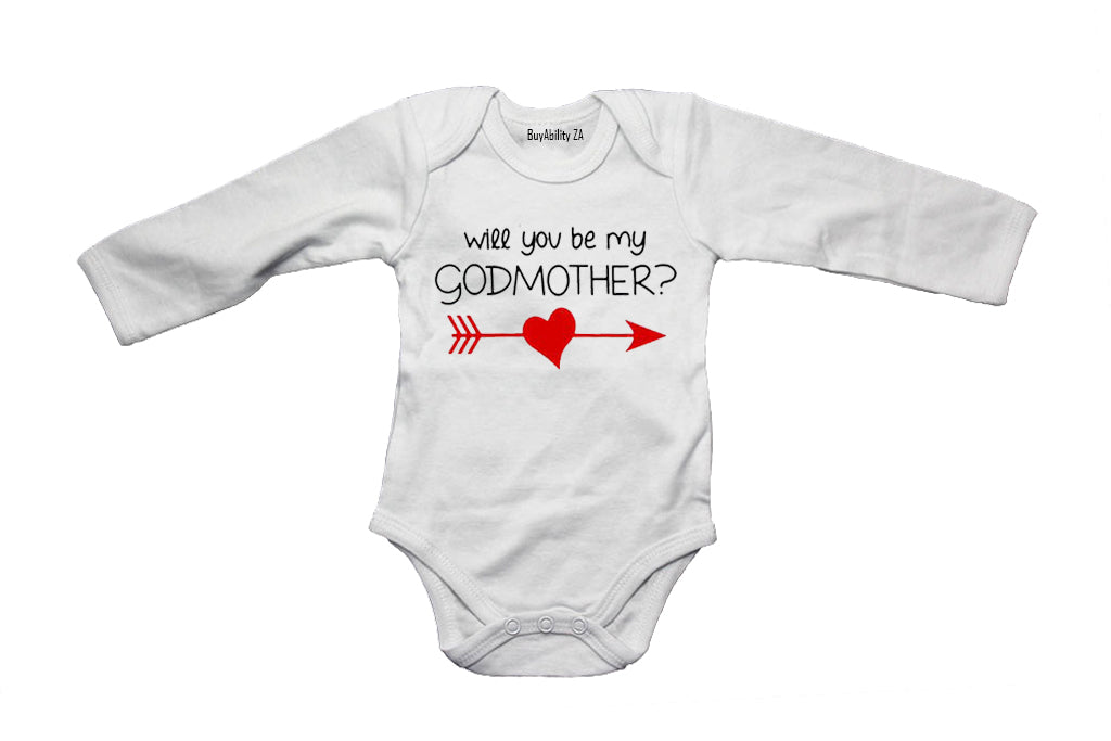 Will You Be My Godmother? - Baby Grow - BuyAbility