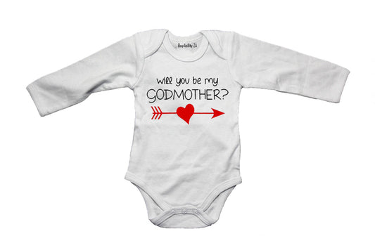 Will You Be My Godmother? - Baby Grow