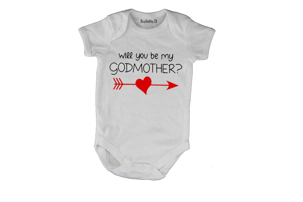 Will You Be My Godmother? - Baby Grow
