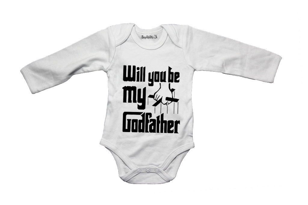Will You Be My Godfather - Baby Grow - BuyAbility South Africa