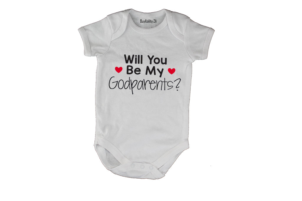 Will You Be My Godparents? - Baby Grow