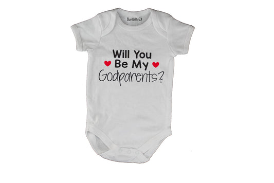 Will You Be My Godparents? - Baby Grow