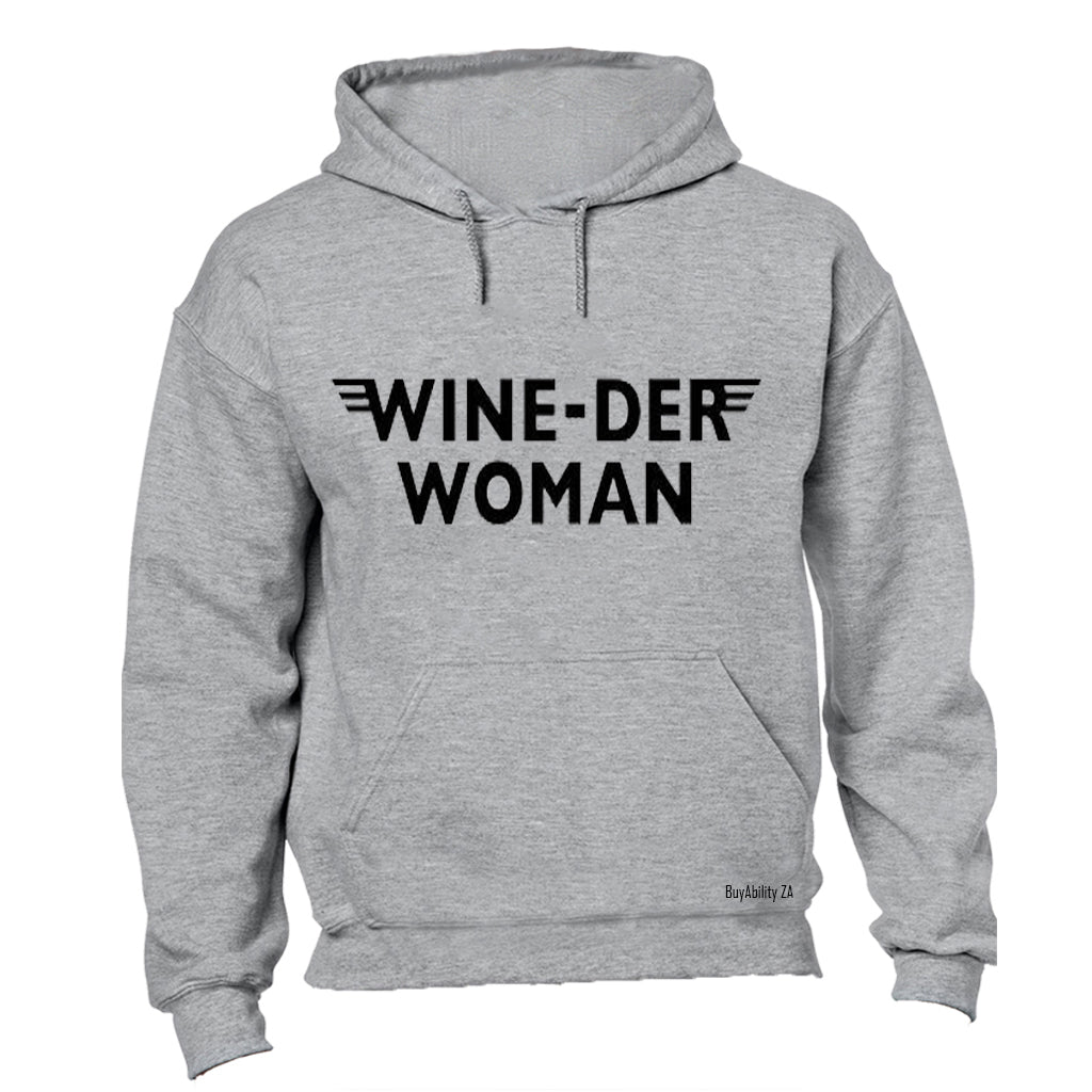 Wine-Der Woman - Hoodie