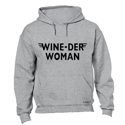 Wine-Der Woman - Hoodie
