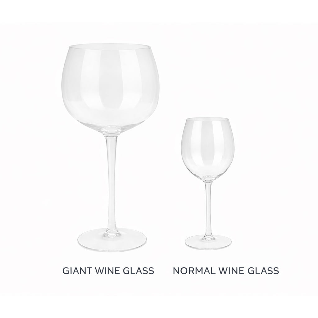 Novelty Giant Wine Glass - 30cm - BuyAbility
