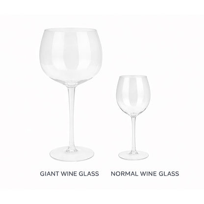 Novelty Giant Wine Glass - 30cm - BuyAbility