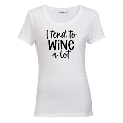 Wine A Lot - Ladies - T-Shirt - BuyAbility South Africa
