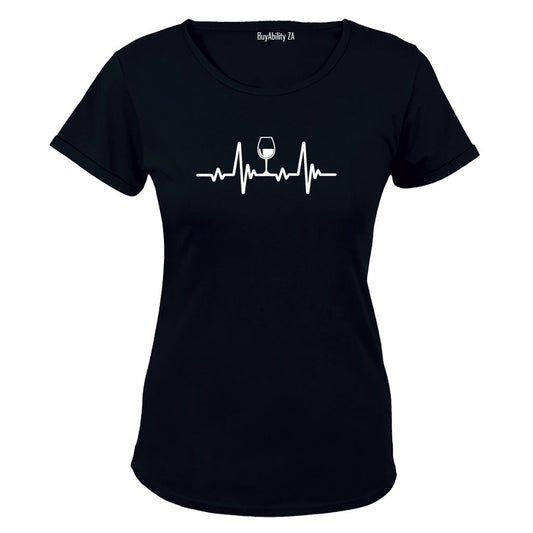 Wine Lifeline - Ladies - T-Shirt - BuyAbility South Africa