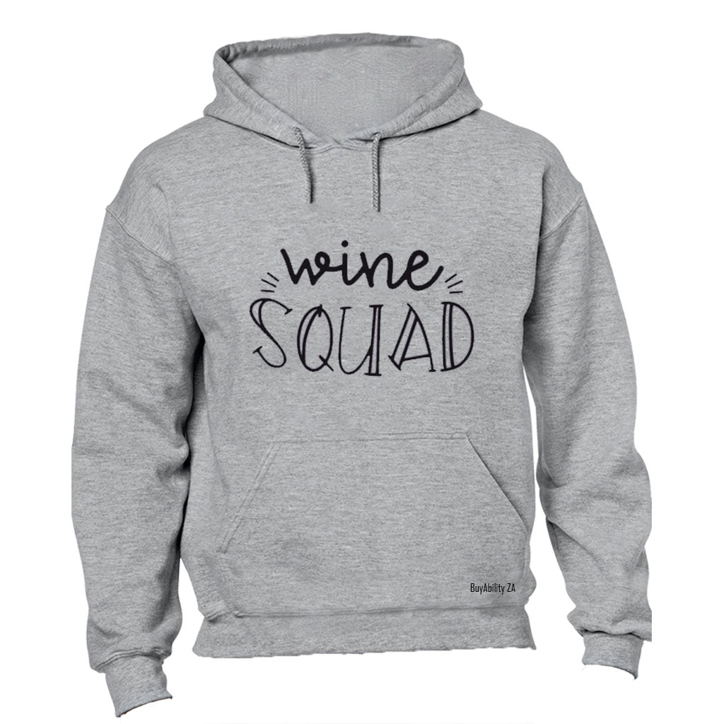 Wine Squad - Hoodie - BuyAbility South Africa