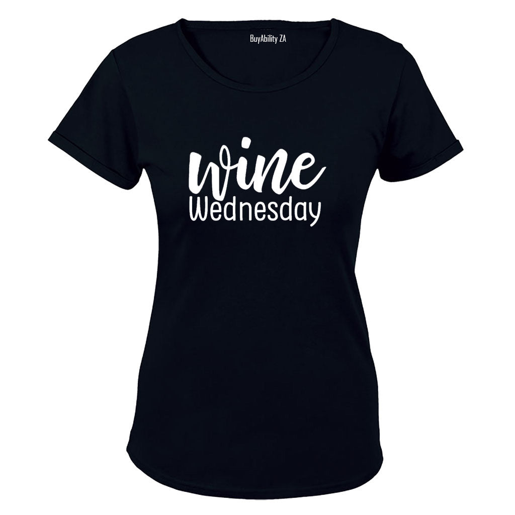 Wine Wednesday - Ladies - T-Shirt - BuyAbility South Africa