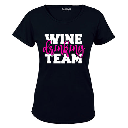 Wine Drinking Team - Ladies - T-Shirt