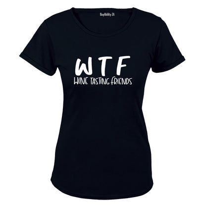 Wine. Tasting. Friends - Ladies - T-Shirt