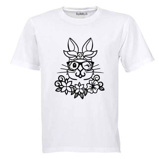 Winking Bunny - Easter - Kids T-Shirt