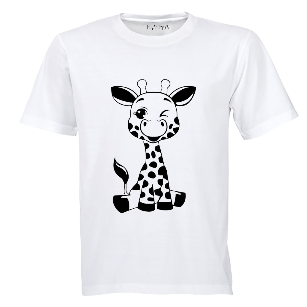 Winking Giraffe - Kids T-Shirt