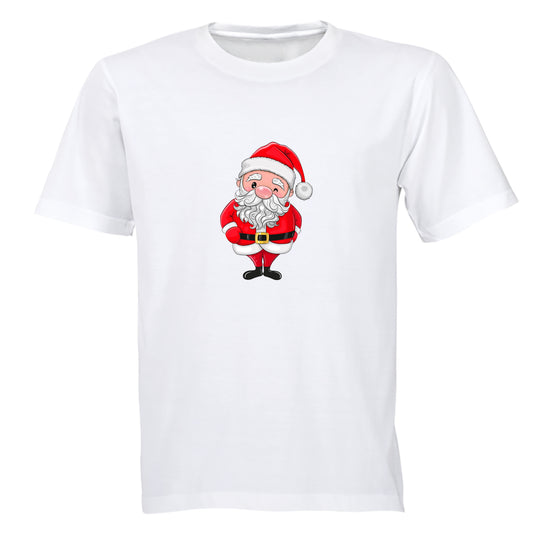 Winking Santa - Christmas - Kids T-Shirt - BuyAbility South Africa