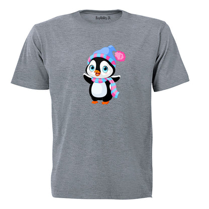 Winter Penguin - Kids T-Shirt