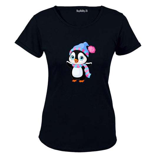 Winter Penguin - Ladies - T-Shirt