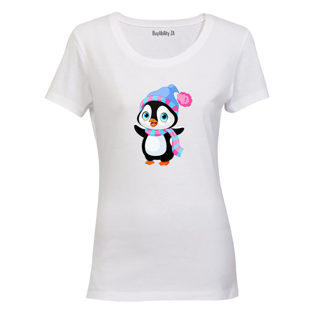 Winter Penguin - Ladies - T-Shirt