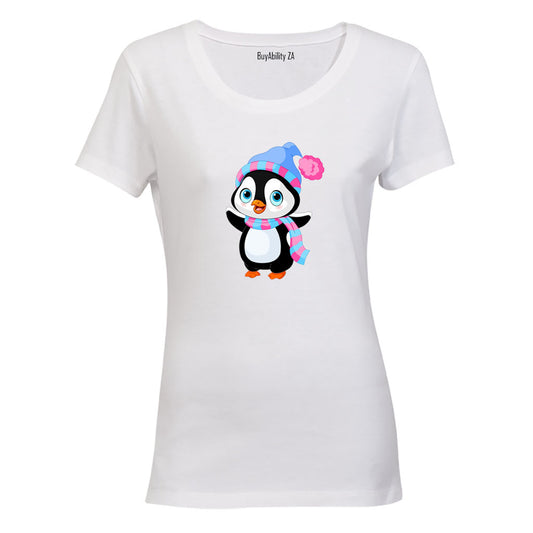 Winter Penguin - Ladies - T-Shirt