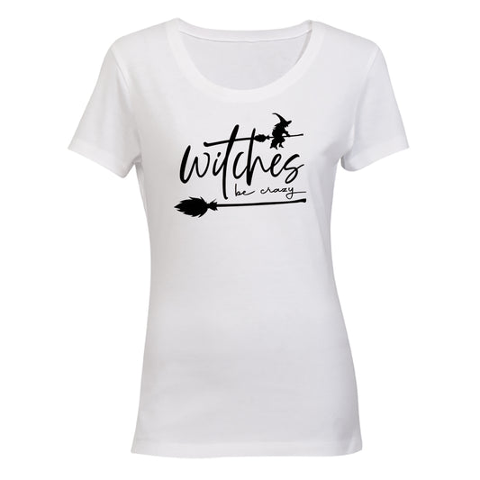 Witches Be Crazy - Halloween - Ladies - T-Shirt - BuyAbility South Africa