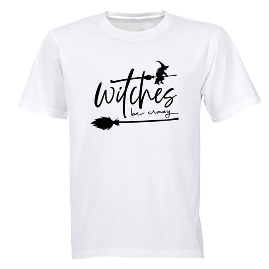 Witches Be Crazy - Halloween - Adults - T-Shirt - BuyAbility South Africa