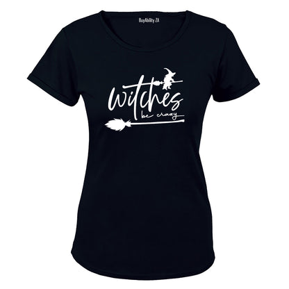Witches Be Crazy - Halloween - Ladies - T-Shirt