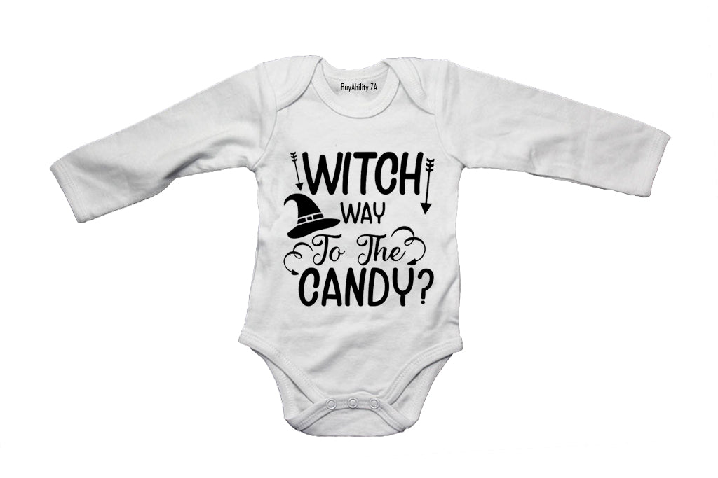 Witch Way to the Candy - Arrows - Baby Grow