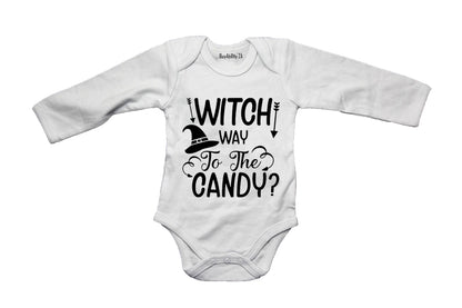 Witch Way to the Candy - Arrows - Baby Grow