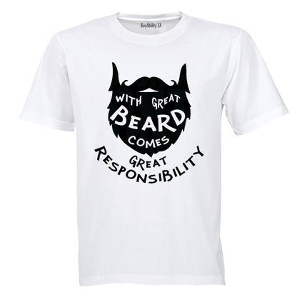 With Great Beard - Adults - T-Shirt