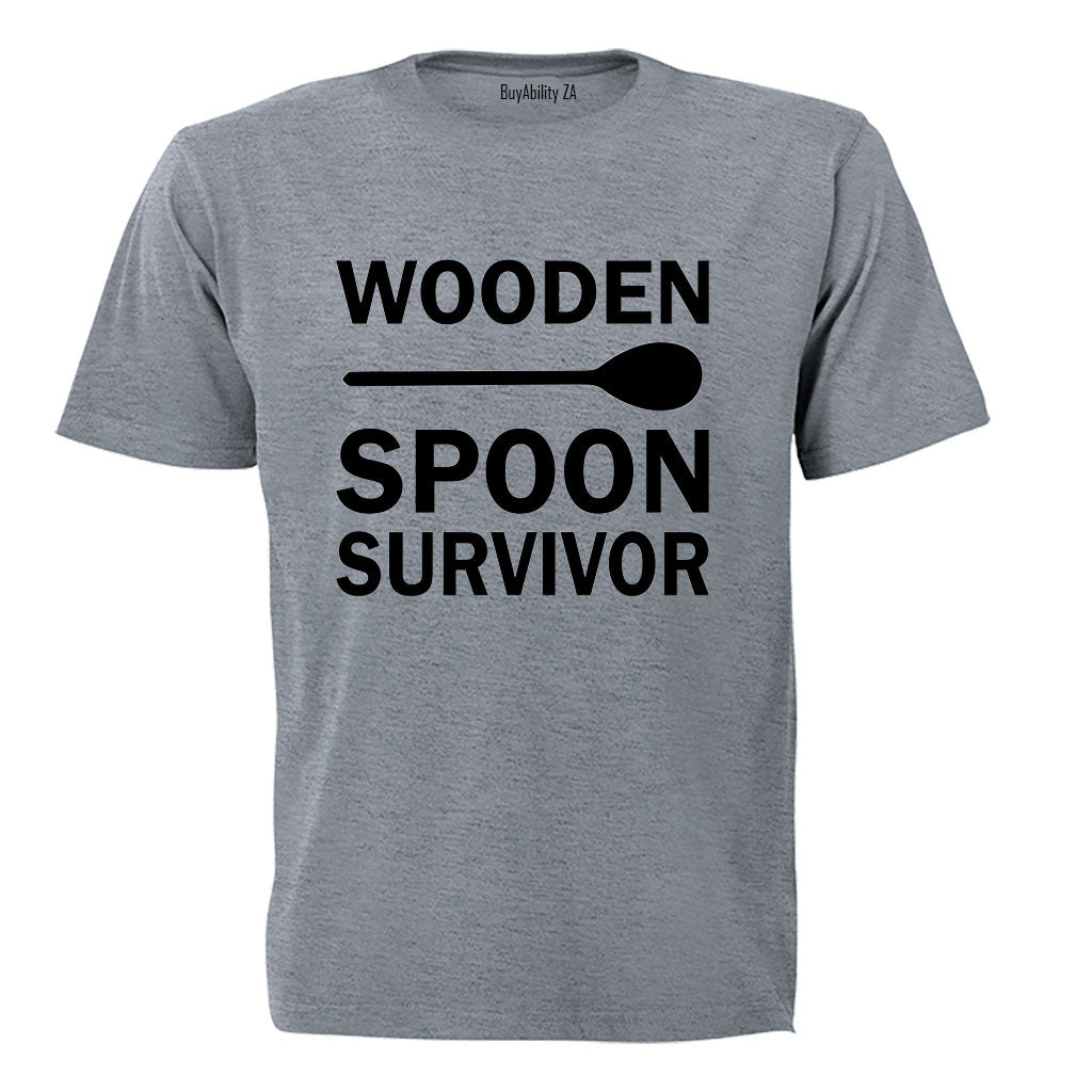 Wooden Spoon Survivor - Adults - T-Shirt - BuyAbility South Africa