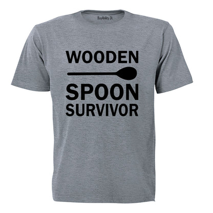 Wooden Spoon Survivor - Adults - T-Shirt - BuyAbility South Africa