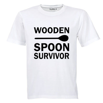Wooden Spoon Survivor - Adults - T-Shirt - BuyAbility South Africa