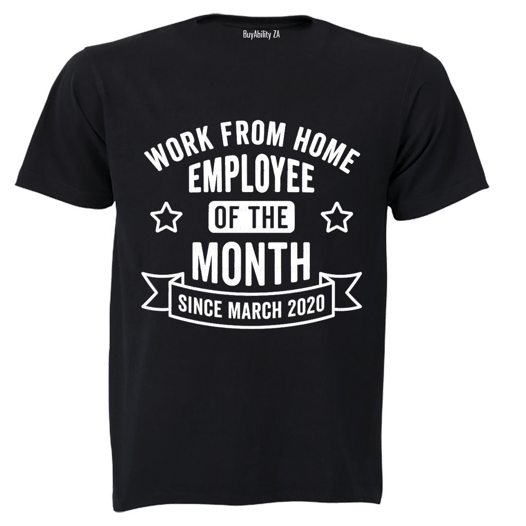 Work From Home Employee - Adults - T-Shirt - BuyAbility