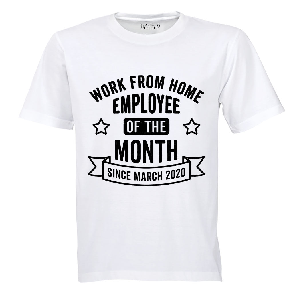 Work From Home Employee - Adults - T-Shirt - BuyAbility