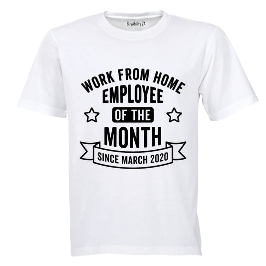 Work From Home Employee - Adults - T-Shirt - BuyAbility