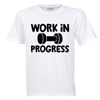 Work In Progress - Gym - Adults - T-Shirt