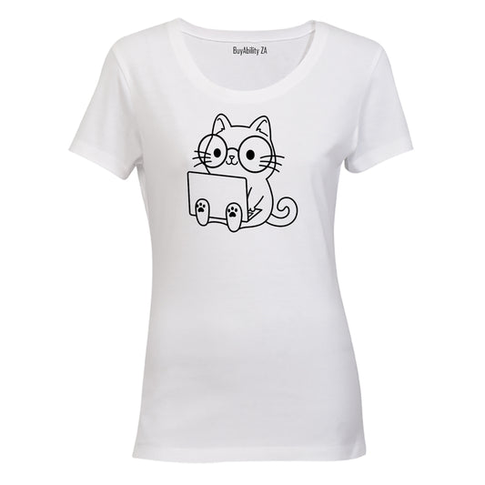 Working Cat - Ladies - T-Shirt - BuyAbility South Africa