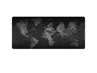 Large World Map Mouse Pad
