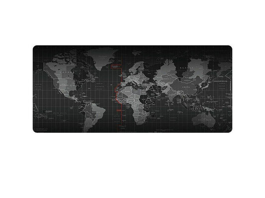 Large World Map Mouse Pad