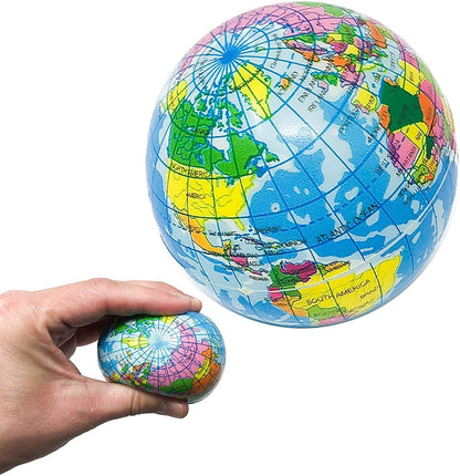 1pc World Map Stress Ball
