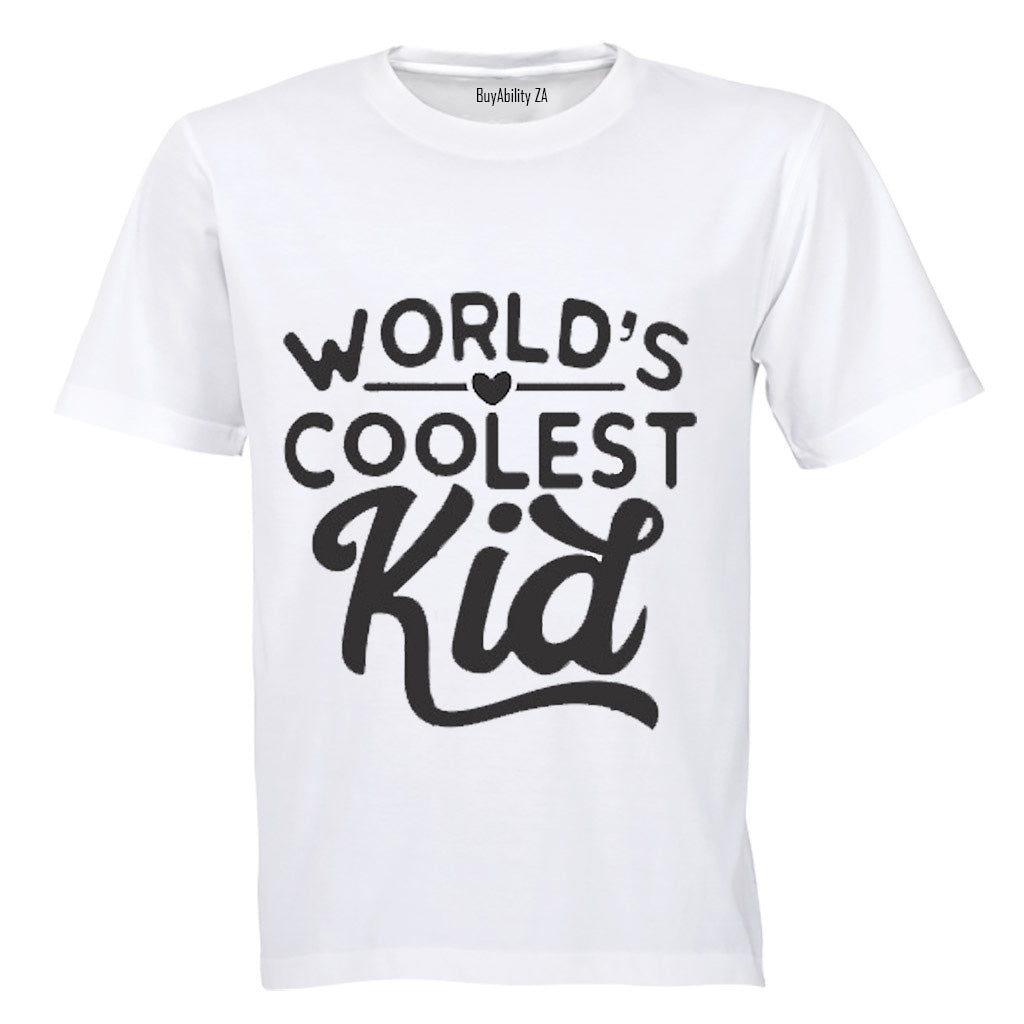 World's Coolest Kid - Kids T-Shirt