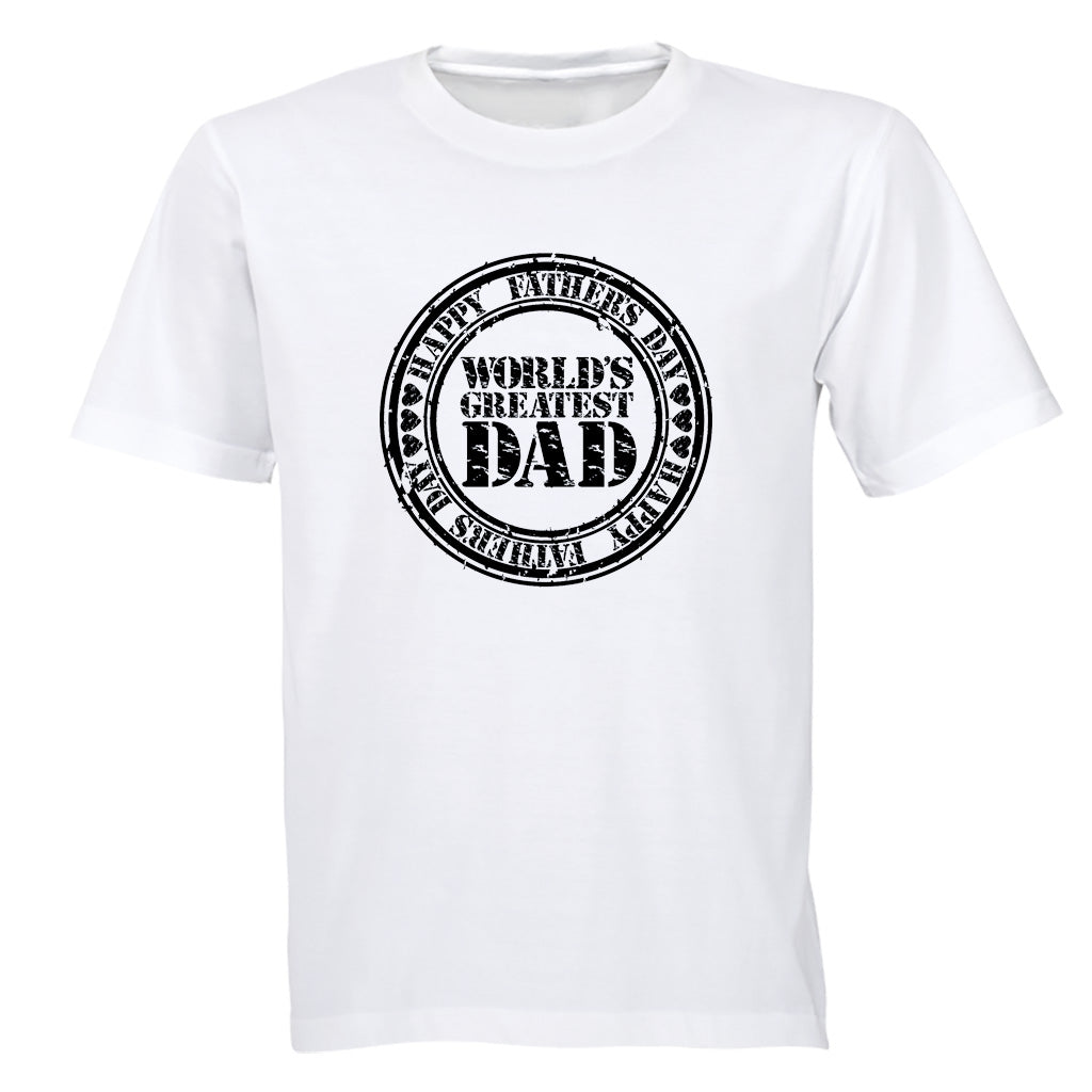 World's Greatest Dad - Fathers Day - Adults - T-Shirt - BuyAbility South Africa