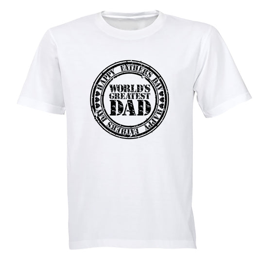 World's Greatest Dad - Fathers Day - Adults - T-Shirt - BuyAbility South Africa