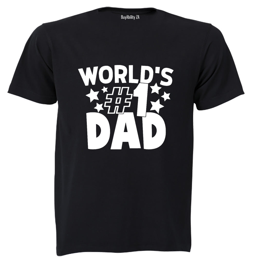 World's #1 Dad - Adults - T-Shirt